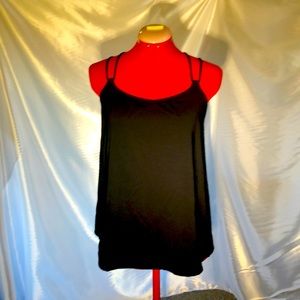 Lululemon Yoga Black Tank with built in Bra